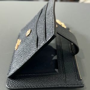 Coach Black Attachment Card Case & ID Holder